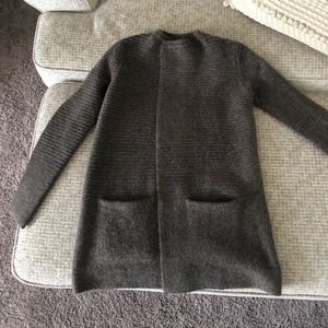 NWT old navy coat/cardigan in color moss xs.